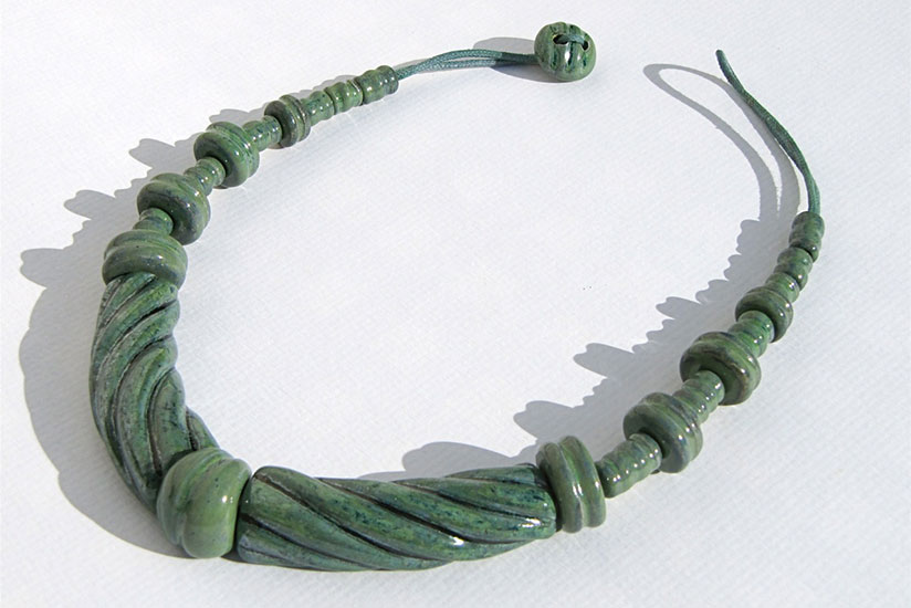 Anne Cope Ceramic Torc Necklaces